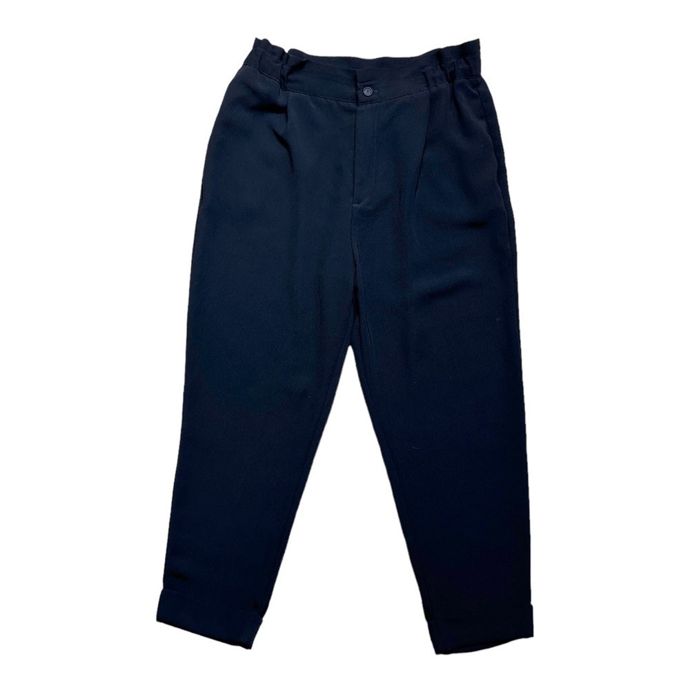 Zara Black Palazzo Ankle Length Casual Pants US 8